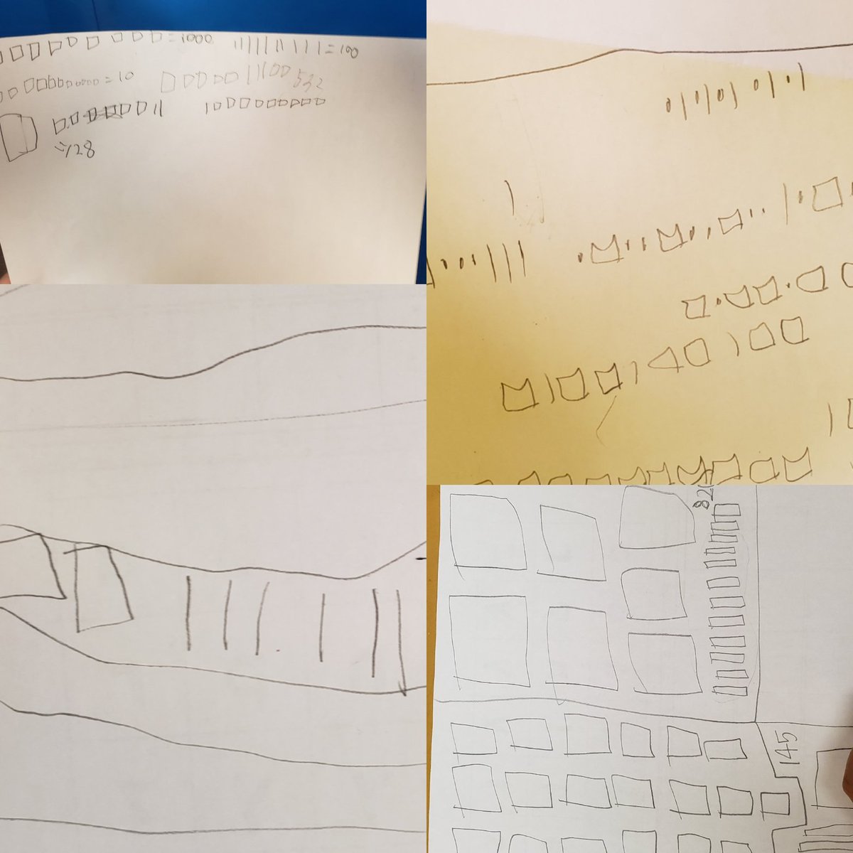 MlleGering's tweet photo. How many different numbers can you make using 19 base 10 blocks? 4 base 10 blocks? #first20daysofmath @oakleybarrie @scdsbmath @SCDSB_Bonjour https://t.co/sLzC0Vh9mP