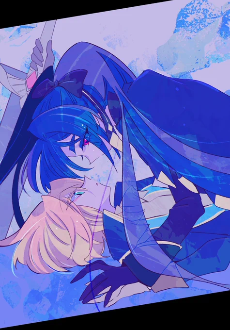 #みなさん去年の今頃はどんな絵描いてましたか
サントラジャケ絵とモラリジェネにはしゃいでいたっぽい 