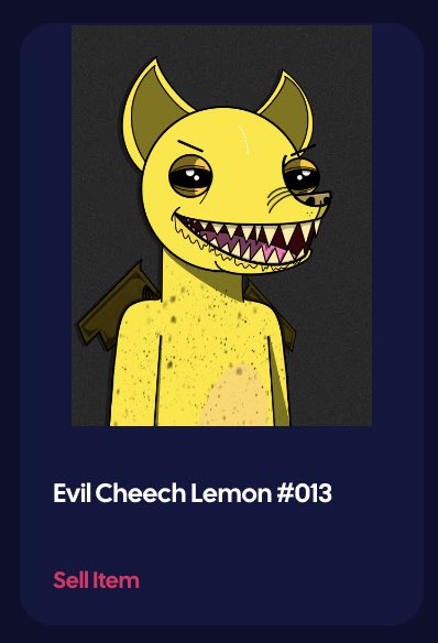 evilcheech's tweet image. To tease the airdrop for Evil Cheech Demons &amp;amp; Lemons holders next week, I’ll be including one Nekko D Akuma #005 (current @LoopExchange price: 15 LRC) with the purchase of any of the last 5 Lemon Evil Cheeches loopexchange.art/profile/0xc7c3… or on my website (link in bio)