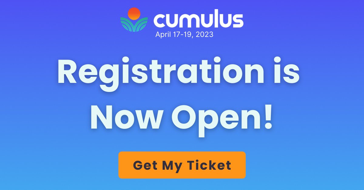 CumulusEvent tweet media