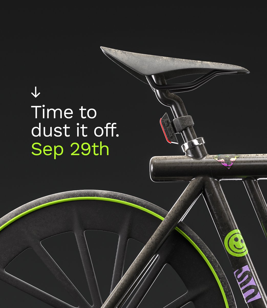 w3ride's tweet photo. Soooo....

What are you doing on the 29th? 
#bike #biking #cycling #app #web3 #Cardano #CardanoCommunity #VasilHardFork #CNFT #CNFTProject #fitness #Rewards #Move2Earn https://t.co/XI1ESJUgOO