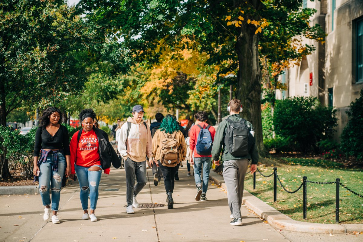 ApplyToBU's tweet photo. It’s baaaaaack! Check out these photos of campus last year to help you get excited for fall. 👀 #FallinBoston https://t.co/tgZWkMXL8s