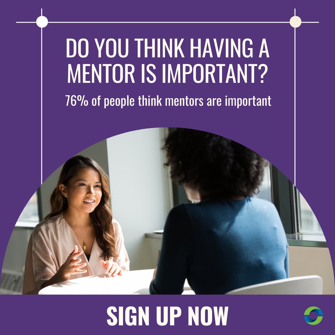 76% of people think mentors are important, but only 37% have one. 

Do you think having a mentor is important?

If you answered “Yes!” then don’t miss your chance to sign up! Today is your last chance! wewdc.com/mc