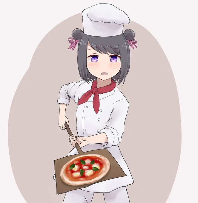 武器がピザ焼くときのアレになってしまった 黒江ちゃん 
