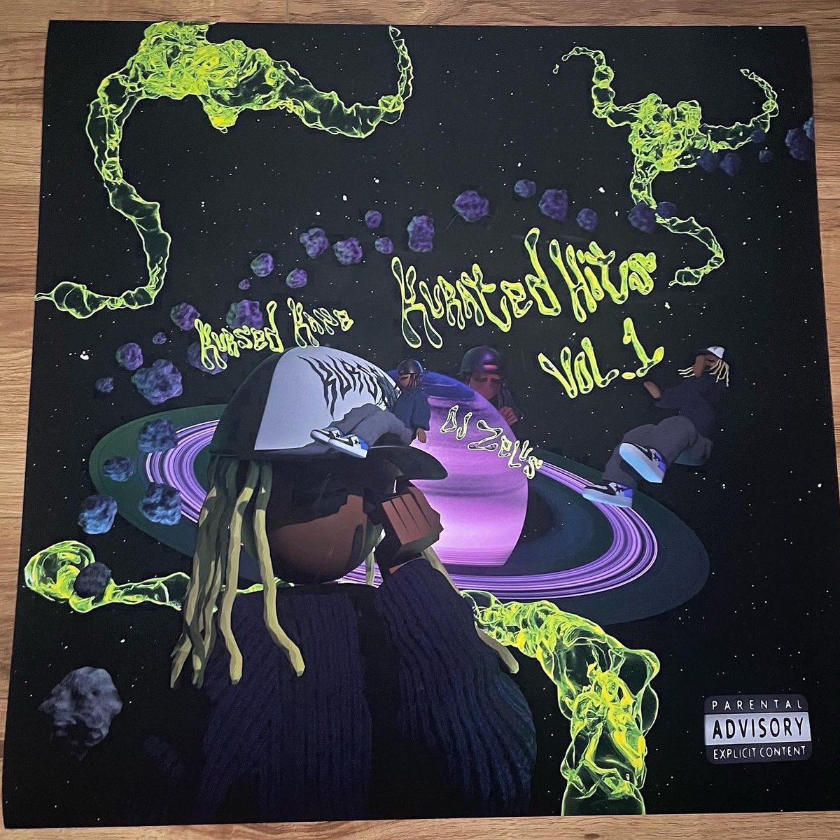 KursedKane's tweet image. PSA: Feelz like it's early 200💿's Poster’s /💿’s are ready! (Pre Orders soon!) 🌹 Underground’s Khaled