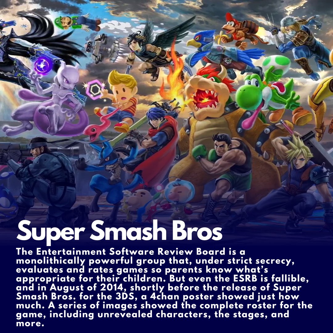 twoghub's tweet photo. Latest hot topic in #gaming are #leaks! So many have happened over the years, but some were bigger than others! 🔥

Check which games had #biggest leaks and how it all rolled out, all in one place! 👾🕹️

#leak #gta6 #esports #gameplay #ac #smashbros #nintendo #tlou #sony #PS5 https://t.co/sEedTC1vpC