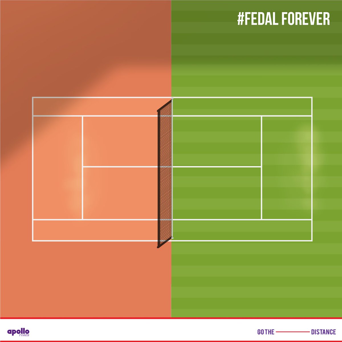 ApolloXSports's tweet photo. Every journey has a destination.
@apollotyres
#ApolloXSports #ApolloTyres #GoTheDistance #Fedalforever #Fedal #KingOfGrass #KingOfClay https://t.co/Rt4gUOMuZC