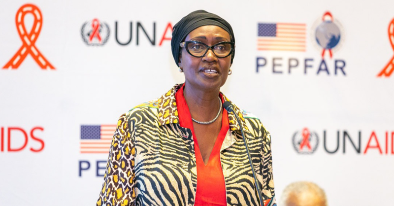 UNAIDS's tweet photo. Almost half of the 1.7 million children living with HIV around the world did not have access to life-saving treatment in 2021.

At #UNGA, communities of faith united with health leaders to reach all children affected by HIV.