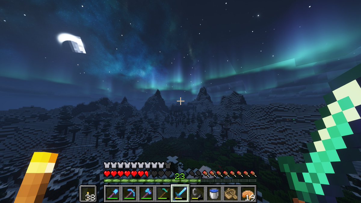 MaximumADHD's tweet photo. Minecraft’s new terrain is so good. https://t.co/Ahex8Fu4rR