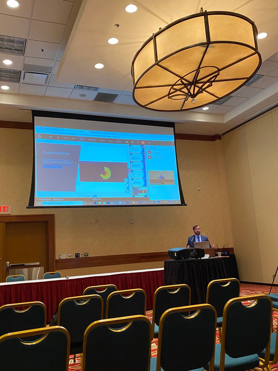 DAPCPA's tweet image. @SeanSteinSmith killing it at the #WyomingBlockchainStampede . @LehmanCollege professor and integral member of the @WallStreetBTC , making accounting for digital assets awesome! @wyohackathon