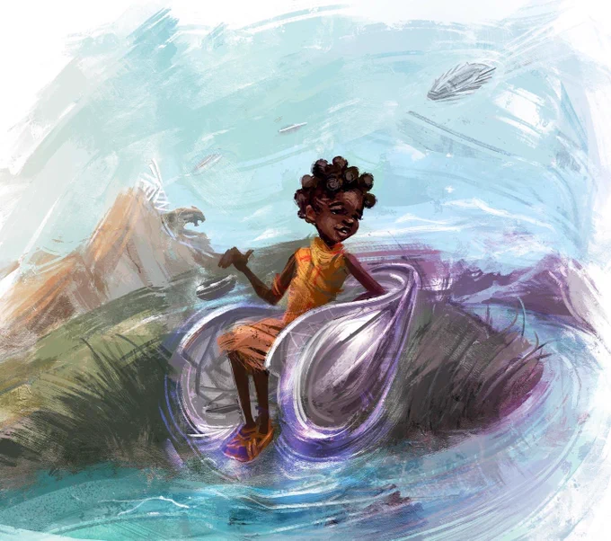 "There were things Assata wanted to do that used to feel impossible.But then Assata was reminded of what makes Wakandans special." and I cannot wait to share Assata's journey with you. Here's a sneak peek at our new picture book. Come join us in #Wakanda  
