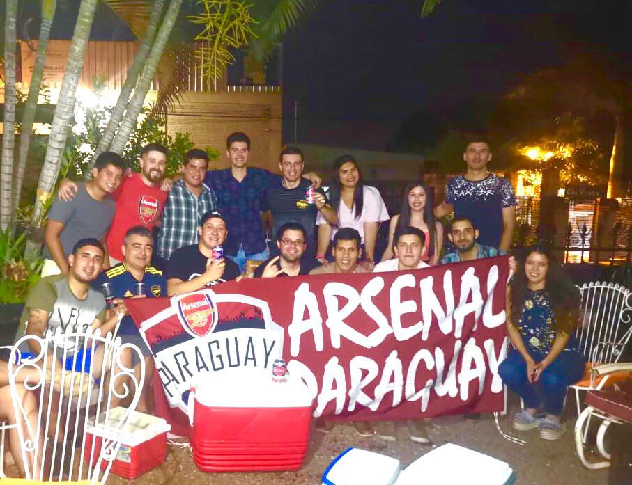 ASCParaguay's tweet photo. #UnDiaComoHoy, en el 2013, se fundaba el Arsenal Paraguay, grupo que años después pasaría a ser una Peña oficial del Arsenal FC en 🇵🇾
¡Hoy estamos de fiesta, hoy cumplimos 9 años! 🥳💥 #AFC #ArsenalPy #COYG https://t.co/vZCcSiJo2n