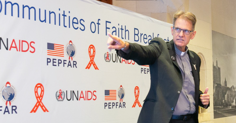 UNAIDS's tweet photo. Almost half of the 1.7 million children living with HIV around the world did not have access to life-saving treatment in 2021.

At #UNGA, communities of faith united with health leaders to reach all children affected by HIV.