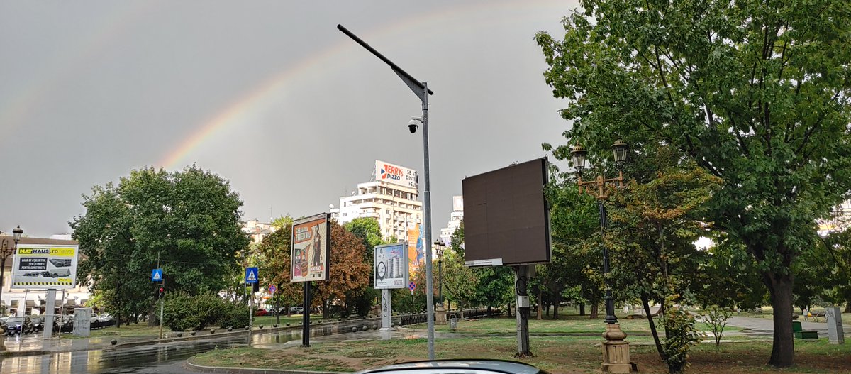 We have a #rainbow in #Bucharest at the conclusion of #CESH2022. What better way to pass the baton to #Koln?