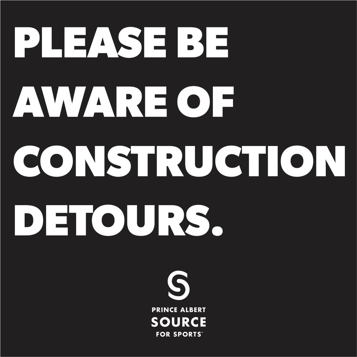 PASFS's tweet image. Please beware of road detours due to road construction on Marquis Rd. We are still open to help you get game fit for the upcoming weekend!