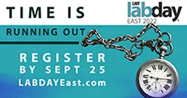 The clock is ticking! Are you registered for #LMTLABDAY East? Register at LABDAYEast.com by Sunday, September 25 to receive your QR code for easy badge pick up. See you on October 1 in Tarrytown, NY!