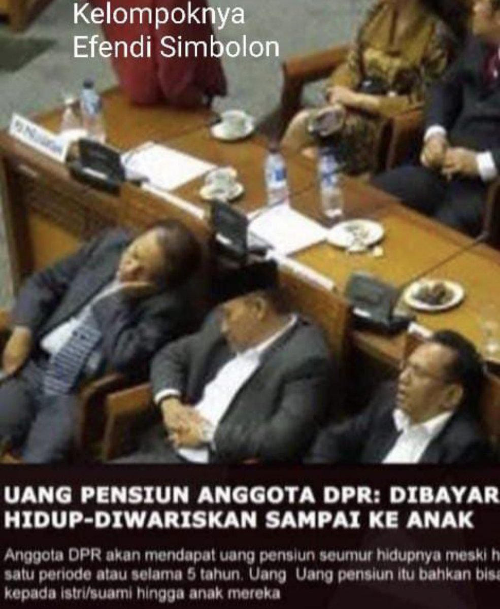 Mental dan karakter beginian monta pensiun seumur hidup? Rela ga? Waras apa bocor?