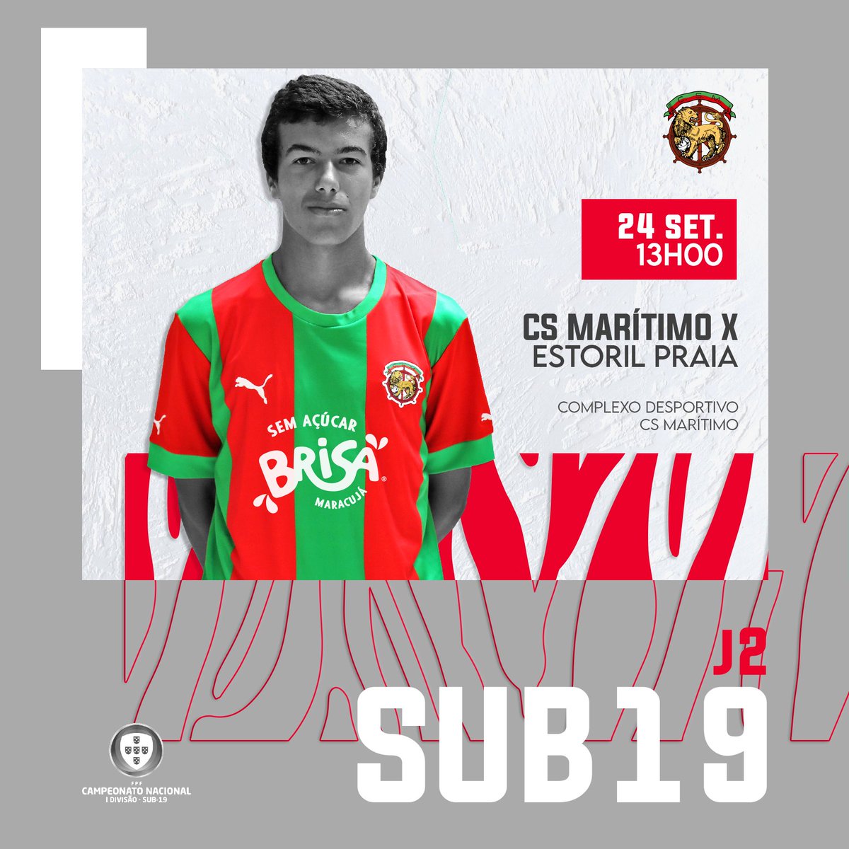 🟢🔴 Amanhã é 𝐝𝐢𝐚 de 𝐣𝐨𝐠𝐨 para os #JunioresCSM

🗣👏 Contamos com o vosso apoio em Santo António