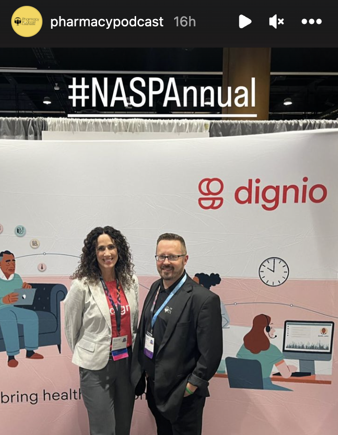 DignioUS's tweet photo. @PharmacyPodcast at #NASP2022. Great connecting with you! https://t.co/eT3xsq5TcP