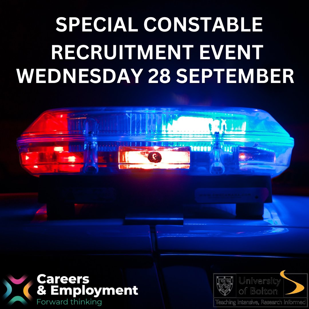 Book your place now: studenthub.bolton.ac.uk/students/event…

#opportunity #recruitment #event
