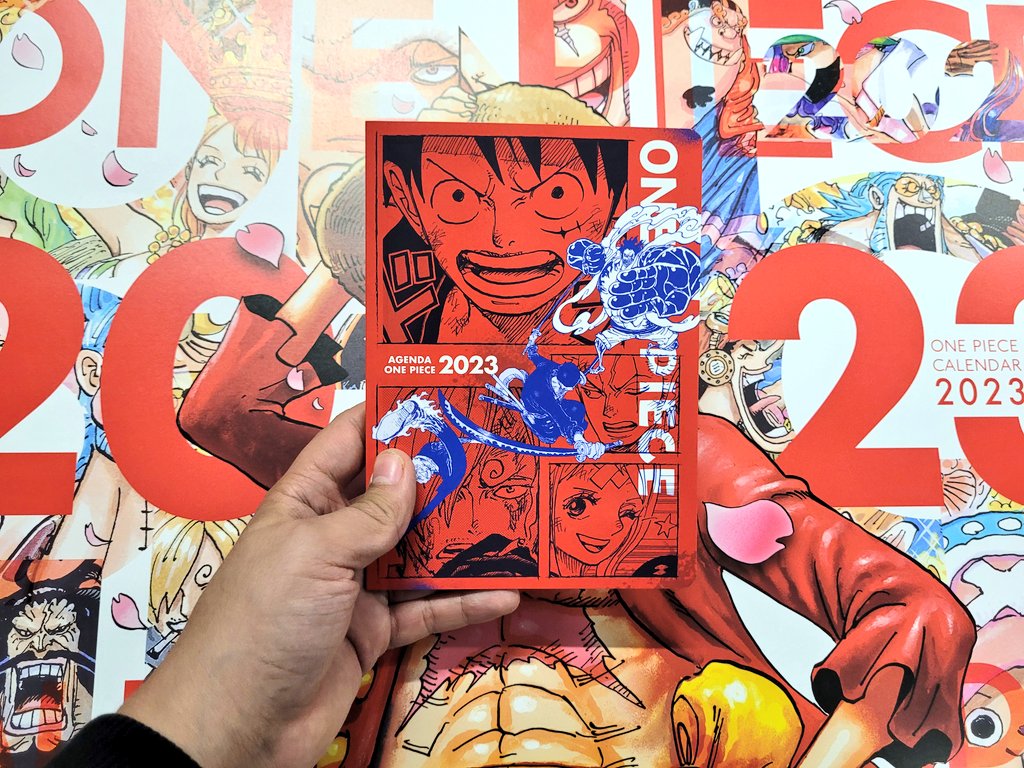 Glénat Manga on X: 🏴‍☠️ Le calendrier One Piece 2023 est disponible avec  en cadeau un agenda 2023 de toute beauté 🔥  / X