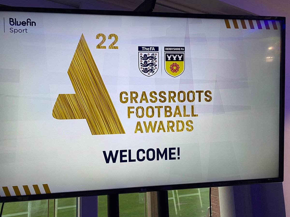 TinnyAthleticFC's tweet photo. Our U18s goalkeeper Tommy Dunkerley is at @DerbyshireFA Grassroots football awards night. Ready to receive his rising star award. #Awards #WellDeserved #YoungCoach #RoleModel https://t.co/8BFXlcGO8c