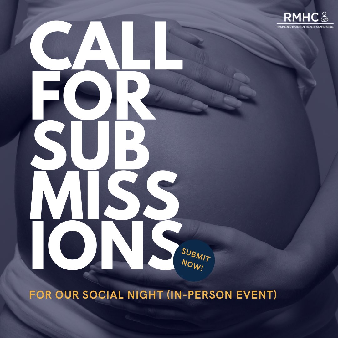 Minofest's tweet photo. Are you looking to share your work or research studies in the BIPOC Maternal Health Space?
SUBMIT YOUR ABSTRACT TODAY!
For guidelines and the application form, visit our website - Link in our BIO.
#blackmaternalhealth #RMHC22 #blackwomenhealth #birtheducation #bipoc #conference https://t.co/3c5Ii2eJqk