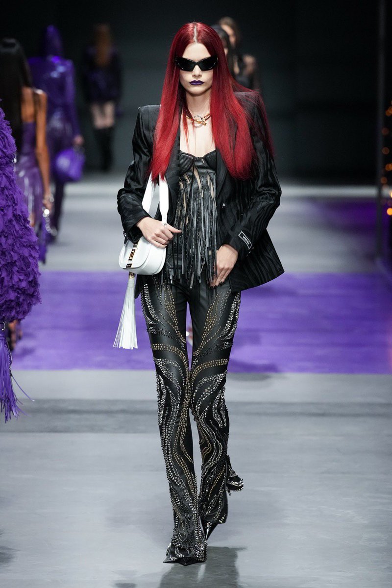 CoutureIsBeyond's tweet photo. Versace S/S 23 (credit: Filippo Fior/Gorunway) https://t.co/vOwlwn207q