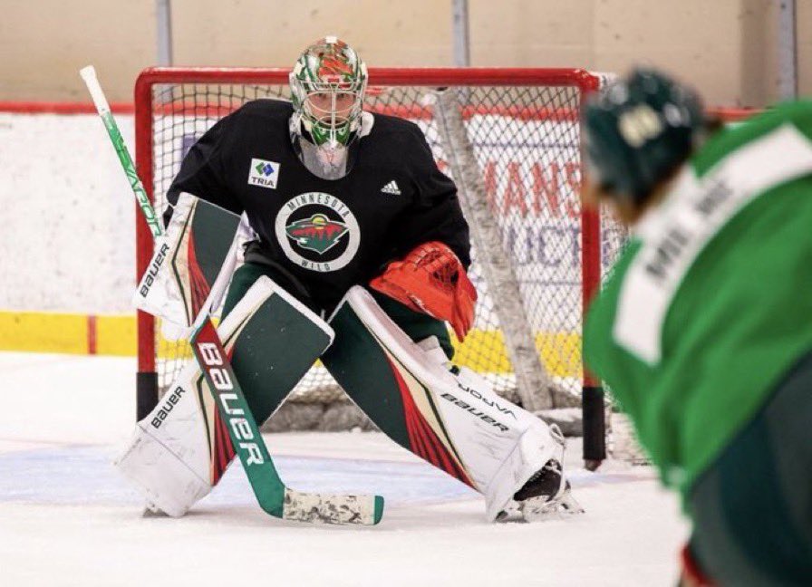 martybiron43's tweet photo. Dis or Datβ’οΈ
Ok or not ok to wear an all red glove like a π???
BTW itβs me on the left and new Wild goalie Filip Gustavsson on the right!
Thanks to @GoalieGearNerd and @JimBobv2 for this #DISorDAT!! https://t.co/kIqDOH3FxV