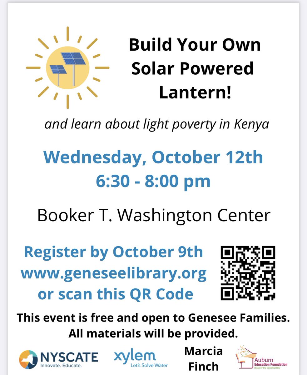 Great opportunity for our Genesee students!