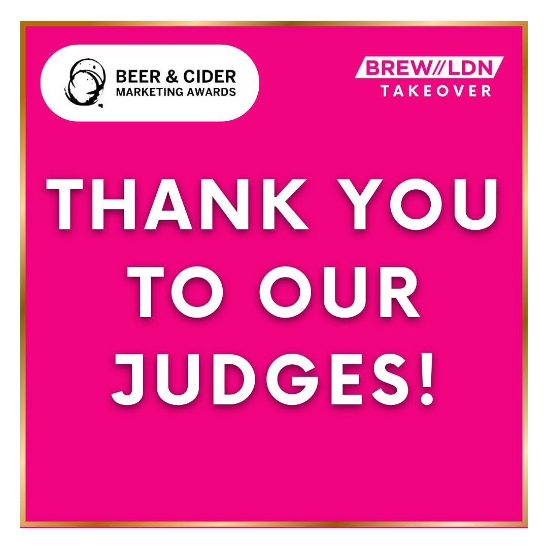 BeerAwards's tweet photo. A HUGE well done to everyone involved in the Beer and Cider Marketing Awards 2022 and a thank you to our judges - we couldn’t have done this without you. 🍻
#brewldn #beerandcider #marketingawards https://t.co/P6coOmlO5b