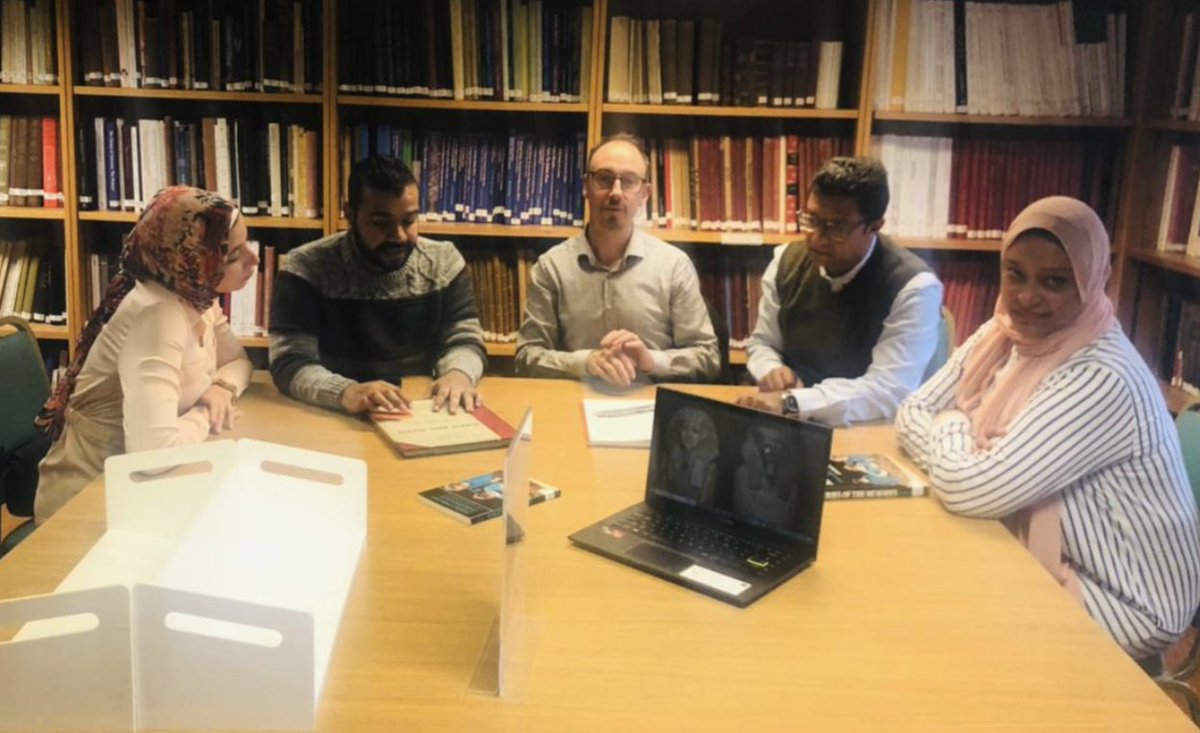 EgyptMcr's tweet photo. Discussing the display and interpretation of the so-called 'Two Brothers' @McrMuseum with the #EESscholars @TheEES today! https://t.co/o6wEiKOfoi