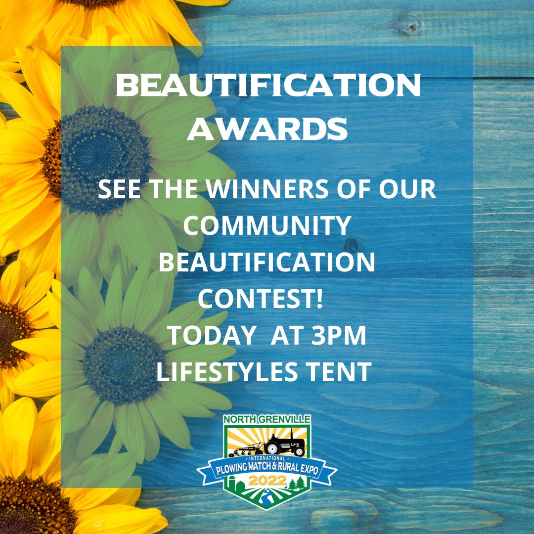 BEAUTIFICATION AWARDS TODAY! 🌻 #IPM2022
