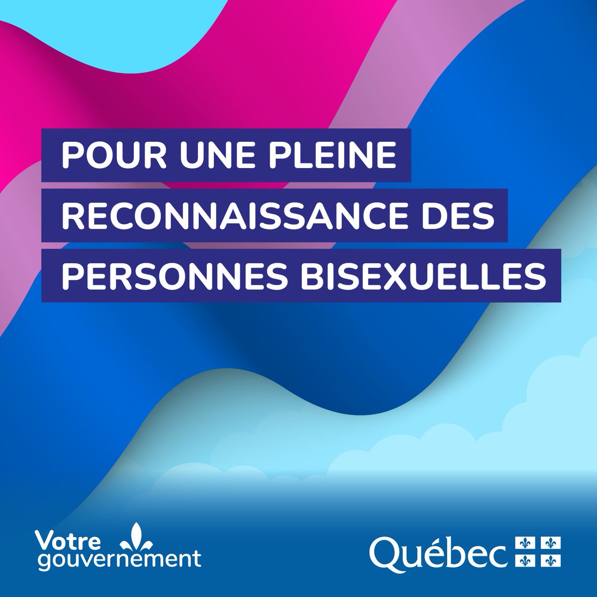 Aujourd'hui, nous tenions à vous rappeler que la bisexualité est une orientation sexuelle à part entière. Cessons le jugement et travaillons ensemble pour une société plus égalitaire et fière de sa diversité! 🌈