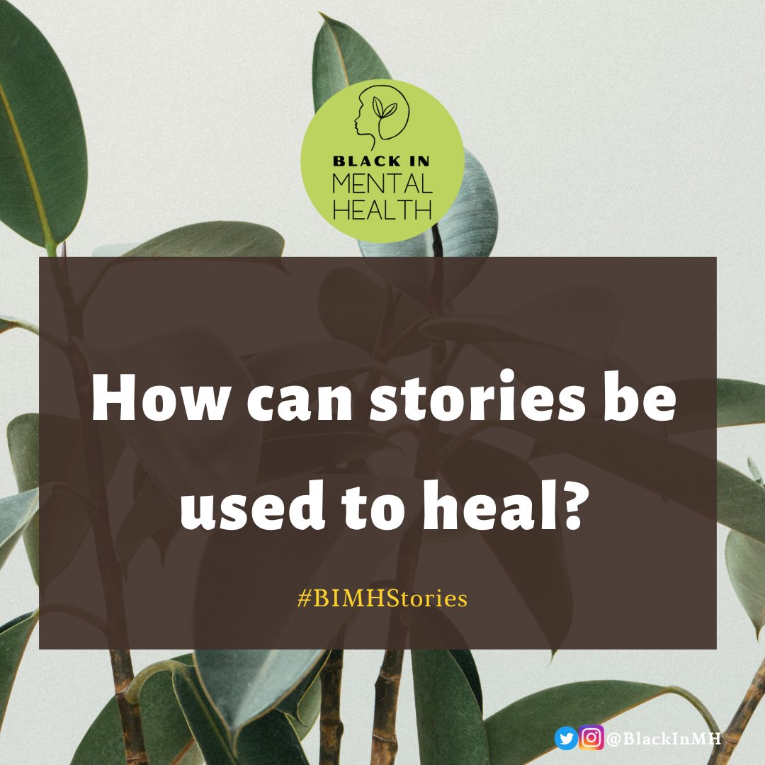 🌱Here's a question to get y'all to think about your own stories. How can stories be used to heal? #BIMHStories

Quote retweet your responses.

#BlackInMentalHealthWeek