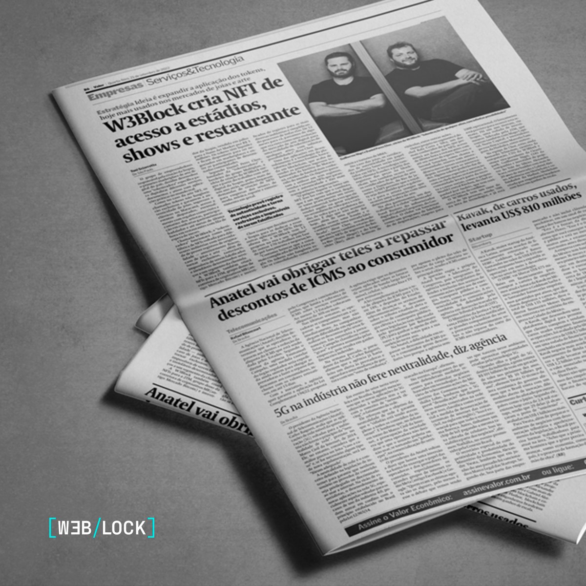 Realizamos uma entrevista exclusiva para o Valor Econômico, desmistificando a nossa missão, segmentos de atuação e os benefícios do uso do NFT. E como bem disse o jornalista Toni Sciarreta: “a ideia é expandir a aplicação dos tokens.”

Explore a matéria: valor.globo.com/empresas/cript…