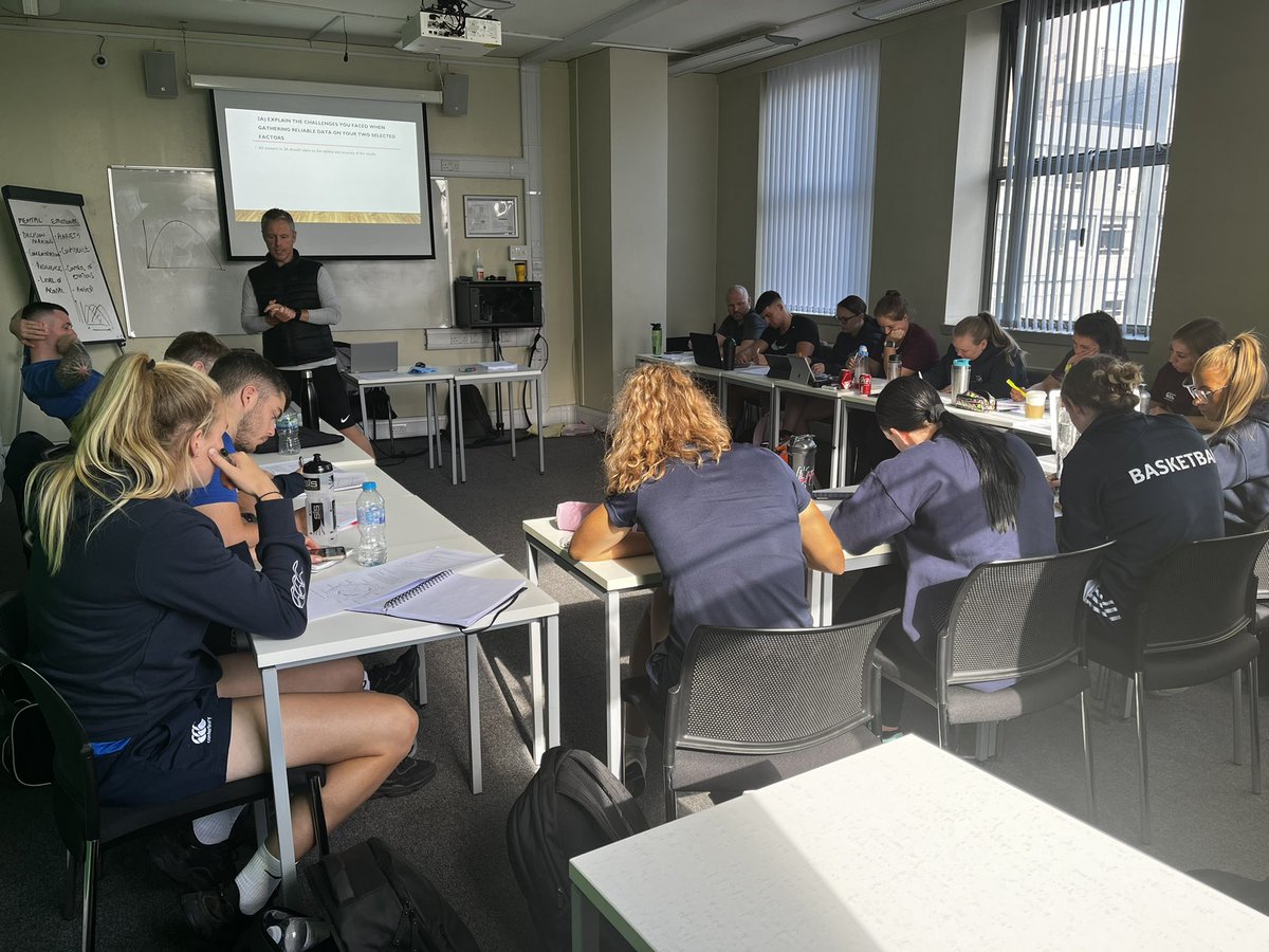 Many thanks to Mr Harvey <a href="/JPAcademyPE/">John Paul Academy PE</a> for his expertise today on all things National 5 PE. Lots of excellent teaching strategies, curriculum content and organisational tips. A good day of learning for all of Team PE #StrathPGDE <a href="/StrathEDU/">Strathclyde Institute of Education</a>