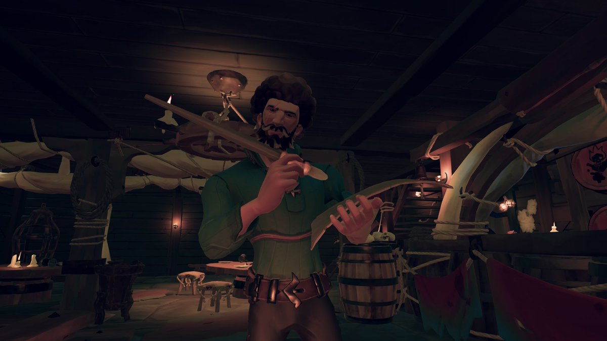 Spectre_Woolsey's tweet photo. "There are no mistakes, only happy accidents"
-Bob Ross
Theme: Cosplay
#StyleOfThieves @SeaOfThieves https://t.co/Z5vTF0Jgwh