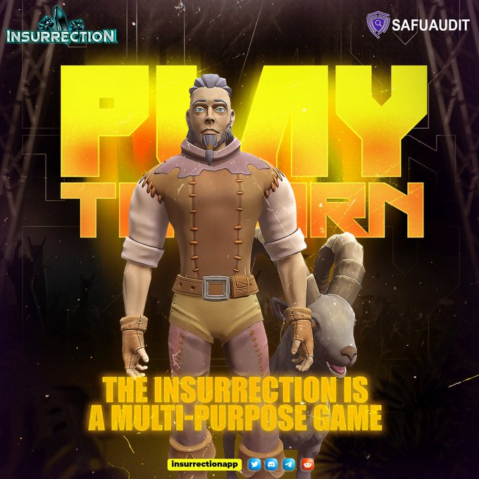 Crypto9P's tweet photo. @insurrectionapp can be played in multiple modes.
Highly attempted to shift its UX/UI from conventional games.
Designed for an intriguing gameplay.
Web: https://t.co/iOr1Ho19on
#Insurrection #GameFi #BSC #BNB #Binance #P2E #P2EGame #NFTs #Blockchain #Crypto #gaming #Bscgems https://t.co/EAtdSsSlO1