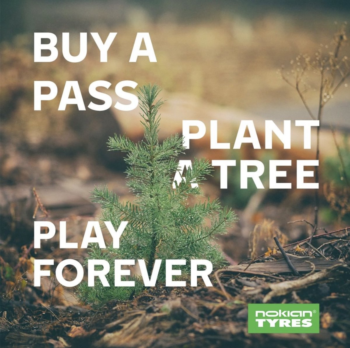 NokianTyresNA's tweet photo. Planting thousands of trees, together. 
Nokian Tyres is partnering with #POWDR &amp; #OneTreePlanted to plant a tree for every season pass sold at select resorts. It’s the latest example of our passion for keeping journeys beautiful for generations to come. 

https://t.co/daPf9UnrKa https://t.co/SsalD61VgZ
