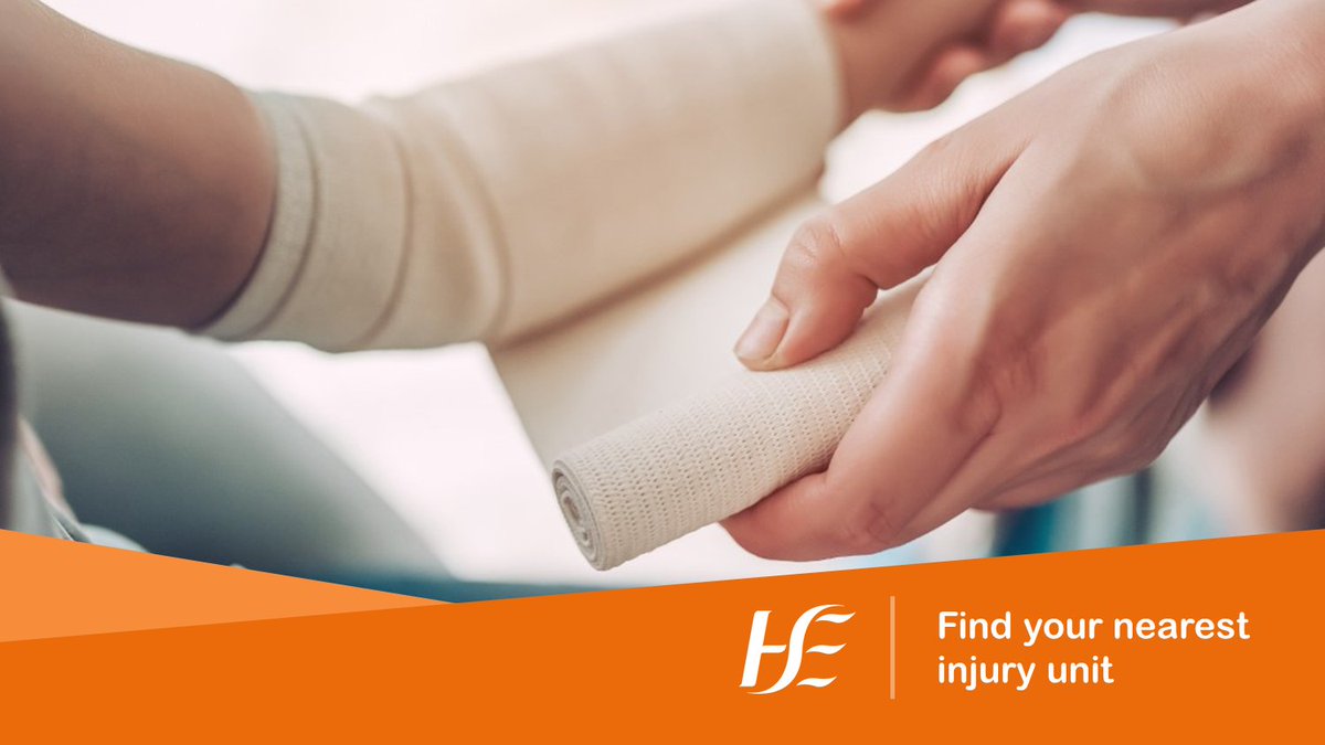 HSELive's tweet photo. An injury doesn't always need a trip to the Emergency Department. Injury units treat broken bones, strains and burns and cost less than a trip to the Emergency Department. 

Find your local injury unit here: https://t.co/Auq1kN9lqk https://t.co/Fu2sWLNgyq