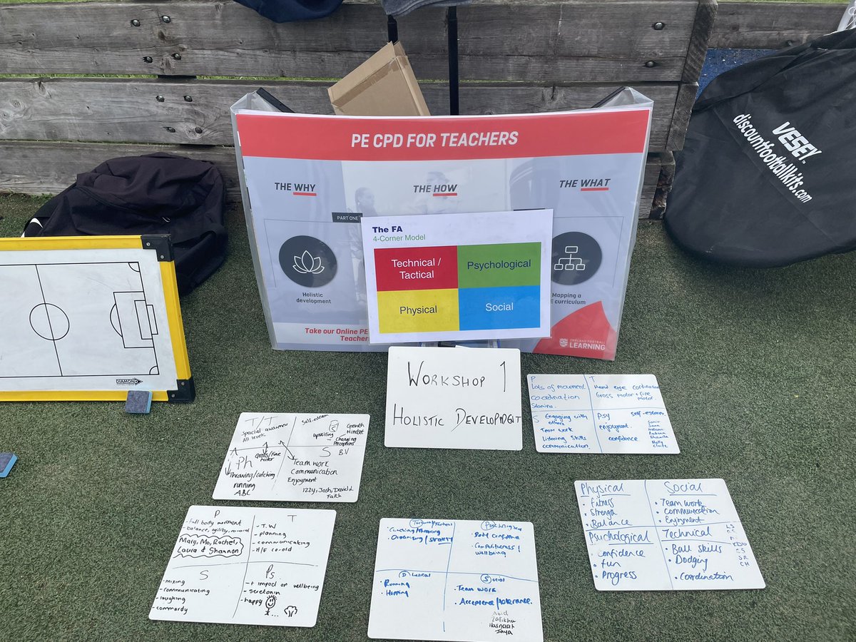 vphalsall's tweet photo. An absolute pleasure delivering a day of @TheFAPEteam CPD with top level energy, engagement and enthusiasm from @Cheppingscitt trainee teachers. Take those key messages into your lessons next week everybody #PE #PlayExplore #HolisticDevelopment #GamesToEngage 😁👊 https://t.co/njt9tDKBk2