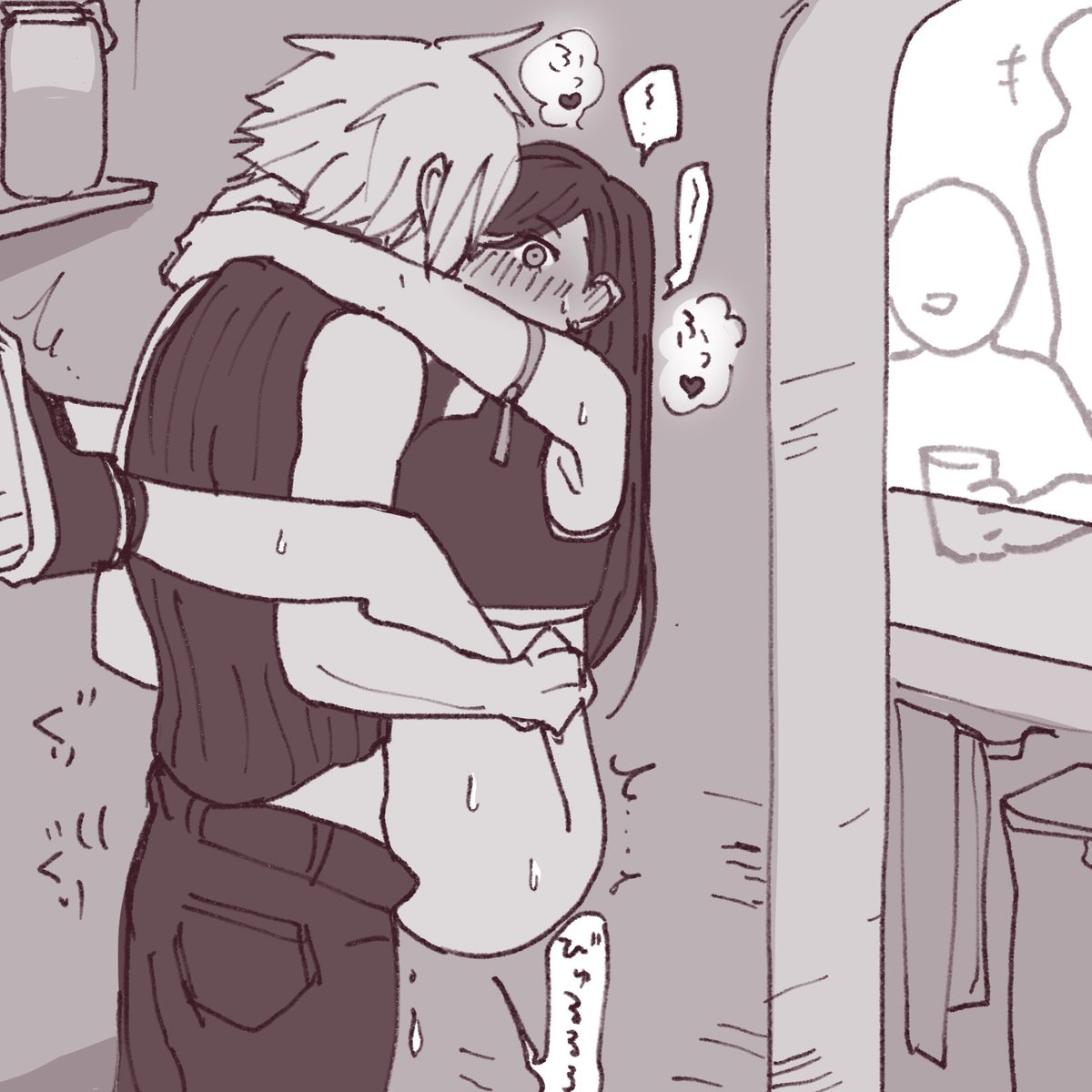 fanartm1's tweet photo. He’s too jealous and marking regularly🐶 https://t.co/ArDQKeDQ8w