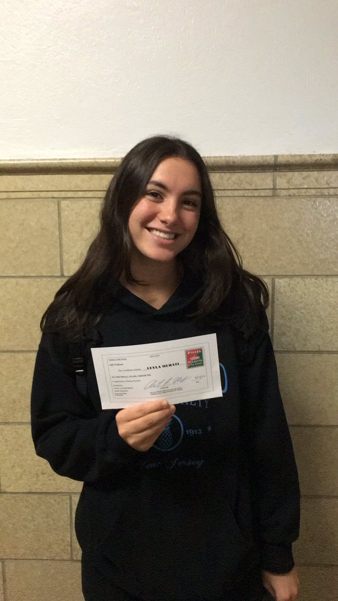AlMercado8's tweet photo. 🚨Leyla Murati🚨
Athlete of the Week
Volleyball 🏐
@RyeAthletics https://t.co/pCeCnAvjHD