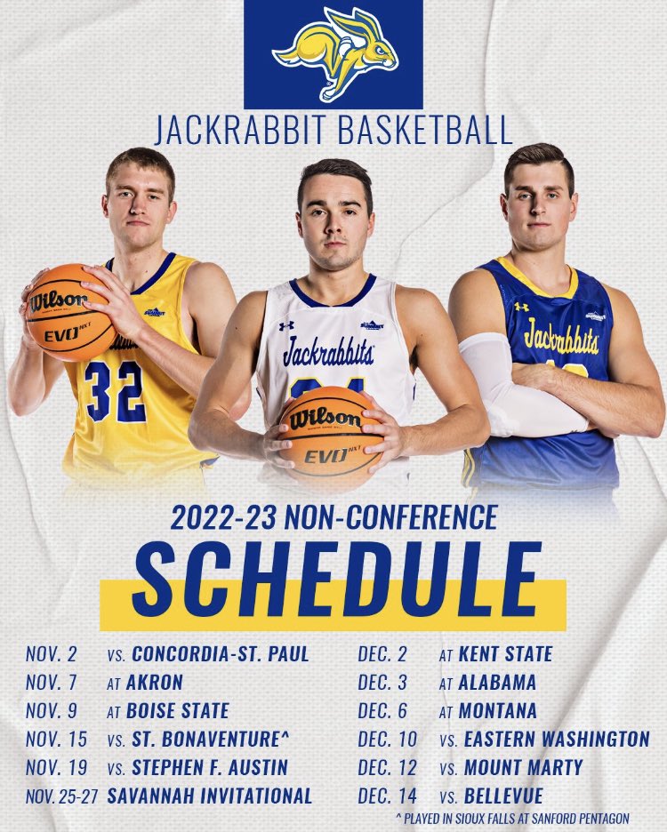 TH_Hoops's tweet photo. Shaping up to be a Fun Non-Conference season for @CoachHendoSDSU & @GoJacksMBB!! And before any fans cry about the Home Games, NO Premier Mid-Majors or P5s will ever step foot in Frost. That’s life these days 🤷🏻♂️ #GoJacks #ReachingTheSummit https://t.co/gGfWHtam11