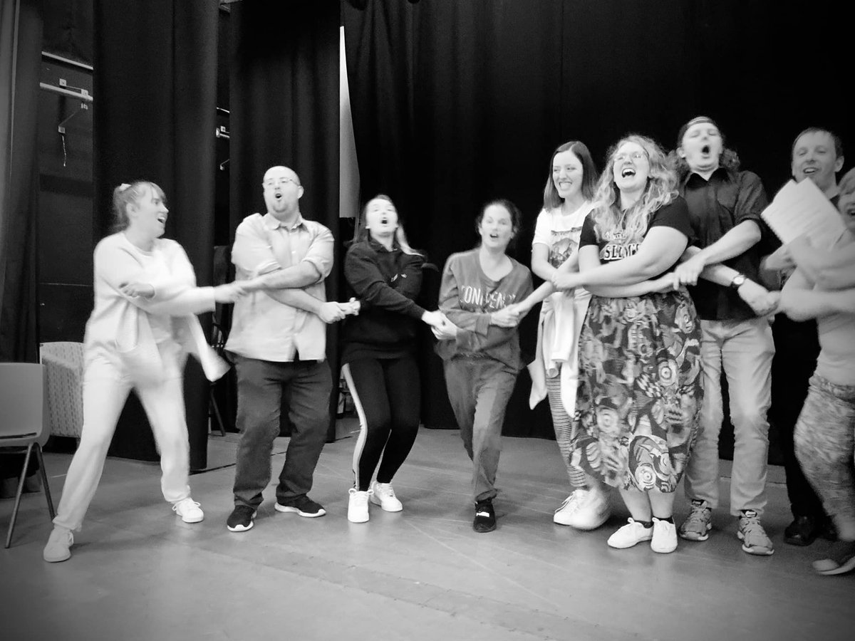 HMM76's tweet photo. As we head into the weekend, here’s a few snaps of our rehearsal last night. Packed with toe-tapping tunes from Spice Girls, Bowie, Shawaddywaddy, George Michael, Doris Day and more? Tickets available now at https://t.co/UtNcXabbwU or telephone the Box Office 01708 520 778 🎟 https://t.co/OxyBJnuREH