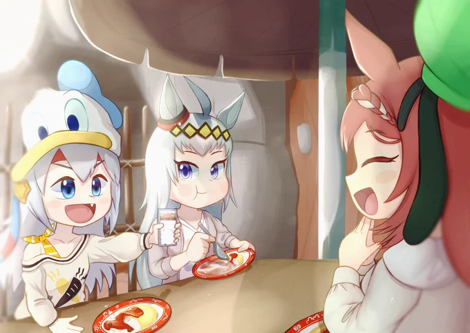 このレストランモチーフの絵2回描くくらい超大好きで雰囲気最高なので行ったことない人はマジで行ってほしい...(RT) 