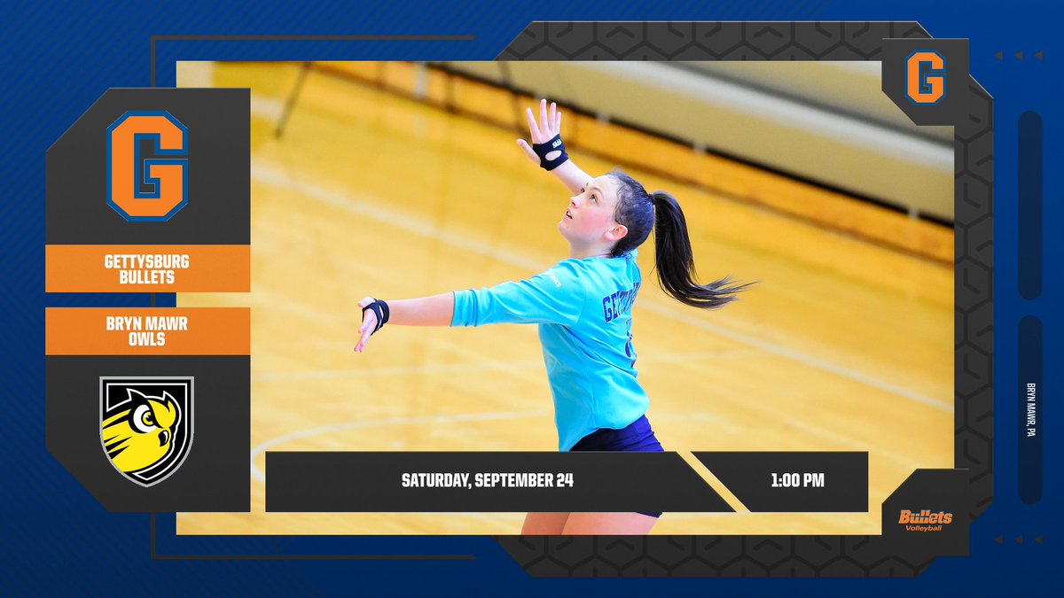gburgbullets's tweet photo. Volleyball heads to Bryn Mawr today for their @CentennialConf opener! Match time is 1 PM. πΆπ·#GoBullets #BulletsVB https://t.co/yi3Im9O67E