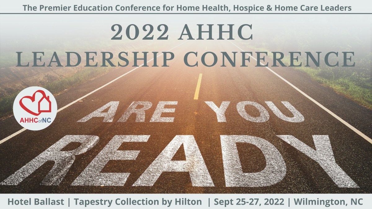 AHHCNC's tweet photo. The #AHHC #Leadership Conference is just 2 days away, and it's NOT TOO LATE TO REGISTER! The Home Care and Hospice community is convening to learn, network, and grow - Are You Ready? 🙂
30+ Speakers, 20+ Sessions, 45+ Business Solution Vendors 
Learn more: https://t.co/eFfrxQEx1z https://t.co/7rxBhcrMWL