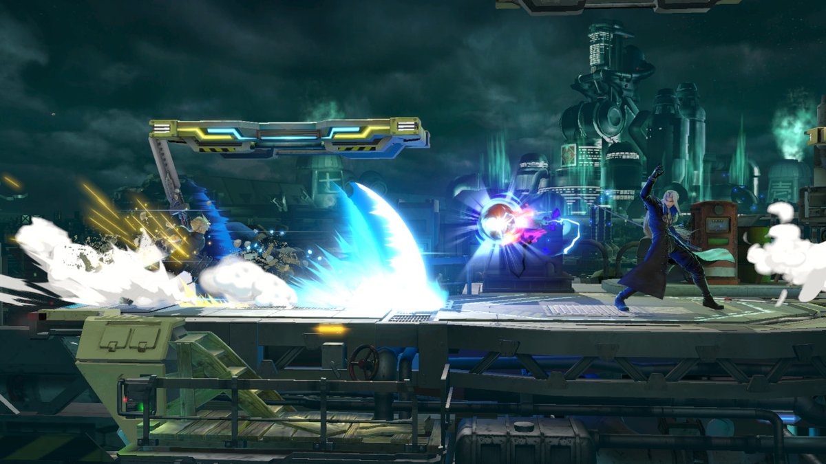 Ex_SOLDIER_Merc's tweet photo. #SmashBros #NintendoSwitch

@AerithAerisG88

"Time we settled this, Sephiroth!" https://t.co/7NviFKgq4H
